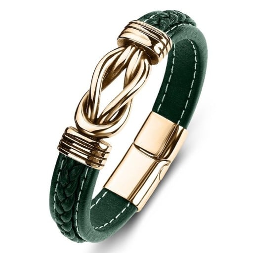 Læderarmbånd H643