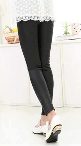 Læderleggings til piger T2468