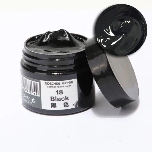 Læderreparationsmaling 50ml Bilsædereparation Frakker Sko Vinyl Ridser Huller Restaurering Lakkering Farvning Læder Bil