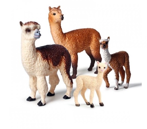 Lama figurer 4 stk.