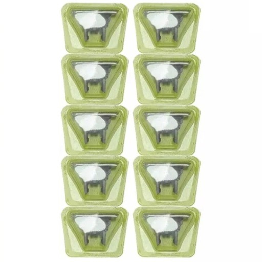 Lame de rechange pour la coupe de barbe pour Philips OneBlade 10 pièces Lame aiguisée pour barbe Lame de rechange originale pour OneBlade
