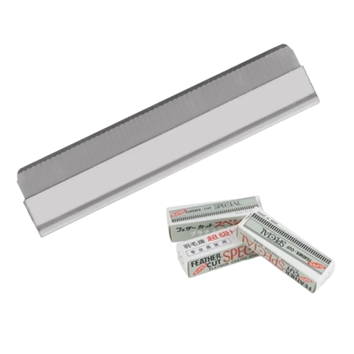 Lâmina profissional para sobrancelhas Lâmina para depilação de sobrancelhas Lâmina de aço inoxidável para sobrancelhas 100 un 5,8 x 1,5 cm