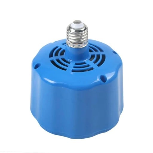 Lampa de încălzire pentru animale mici cu lumină LED și comutator cu trei trepte 13,5 x 12,5 cm 100-300W 220V albastră pentru pui, reptile și hamsteri