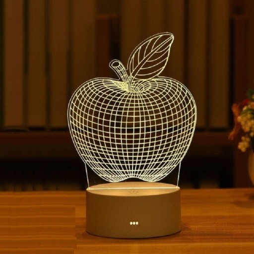 Lampa s 3D ilúziou