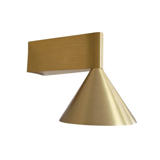 Lampa ścienna LED 7 W 13 x 10 cm Aluminium Naturalne białe światło 3500-5500 K Obrotowy klosz nowoczesne oświetlenie do salonu i sypialni