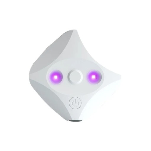 Lampă UV de sterilizare pentru toaletă Dezinfecție automată a capacului Putere 2,5 W Baterie 500 mAh și încărcare prin USB-C Albă Din material ABS