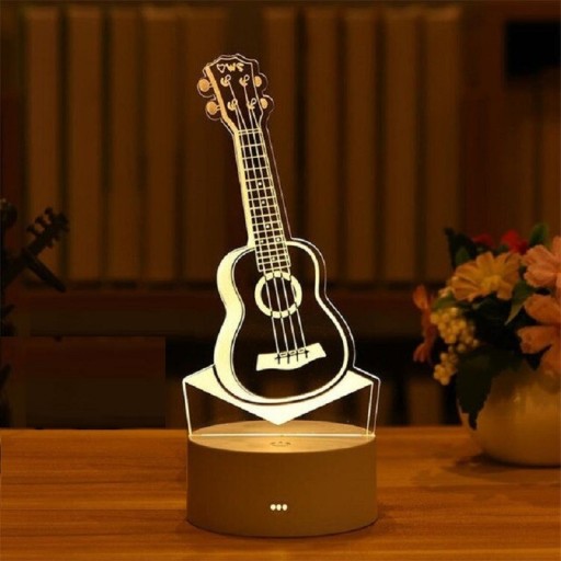 Lampada con illusione 3D