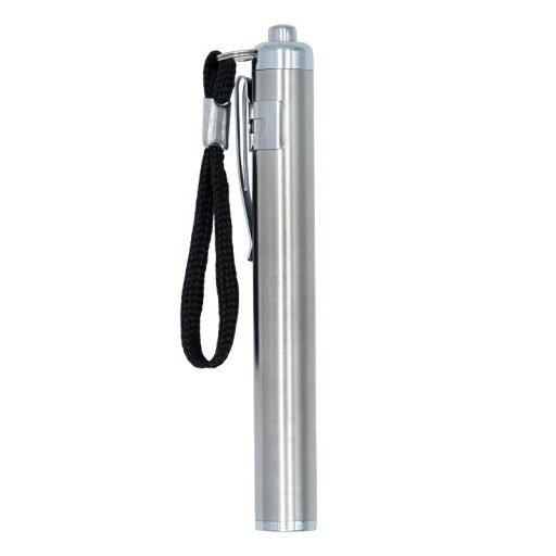 Lampada LED 10x1,5 cm per l'illuminazione delle uova Strumento di incubazione per uova di gallina e quaglia Mini incubatore Torcia in acciaio inox per il controllo dello sviluppo delle uova