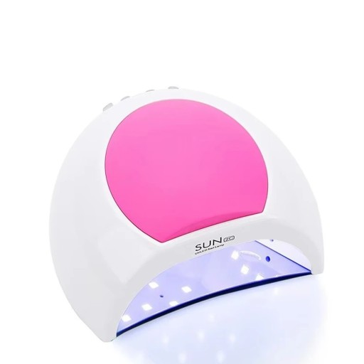 Lâmpada LED UV para unhas 48W Secador profissional de verniz em gel Temporizador 10/30/60/99s com sensor automático Cura rápida 10x20x17 cm