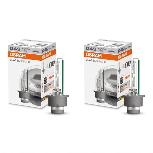 Lampade Xenon D4S HID 2 pz Standard 35 W 12 V 3200 lm Attacco P32d-5 Luce Bianca 4200 K Per Fari di Automobili