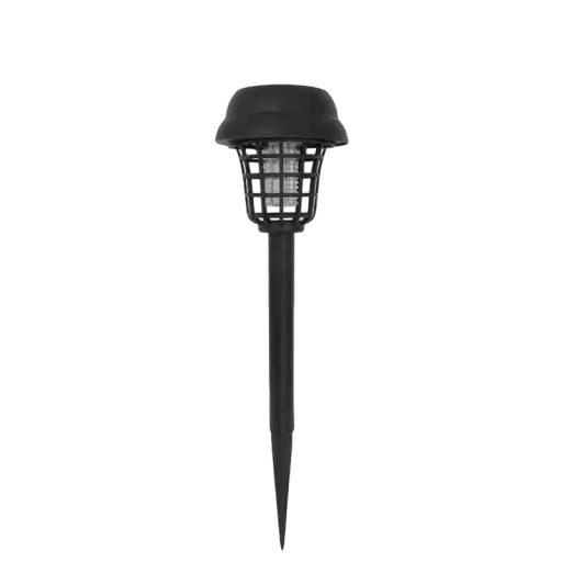 Lámpara solar repelente de mosquitos, impermeable, IP65, para jardín, exterior, LED, luz morada, red eléctrica, encendido automático, camping