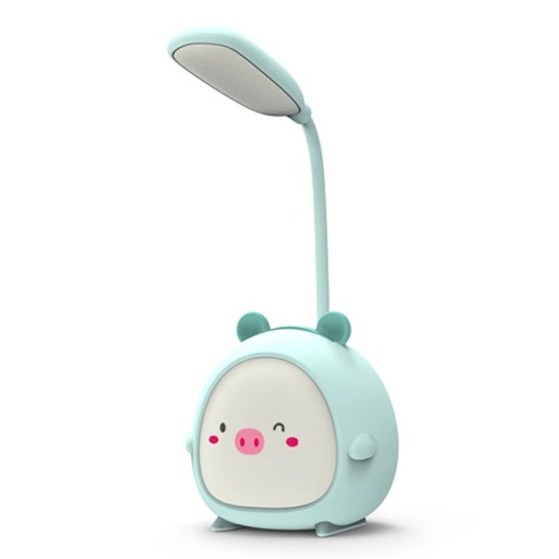 Lampe de bureau pour enfants en forme de cochon