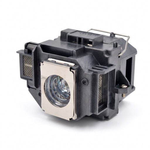 Lampe de remplacement pour projecteur Epson ELPLP54 avec boîtier 230 W Module en plastique noir avec poignée en métal Pour remplacer la lampe d'origine dans le projecteur