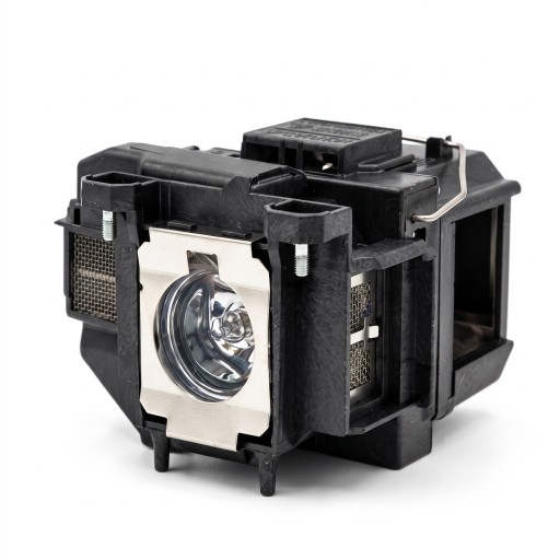 Lampe de remplacement pour projecteur Epson ELPLP67 avec boîtier 230 W Module en plastique noir avec poignée en métal Pour remplacer la lampe d'origine dans le projecteur