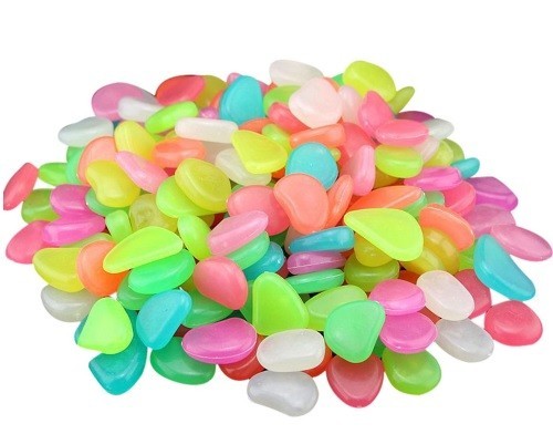 Λαμπερά βότσαλα - 50 τμχ J3222