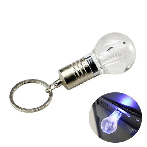 Lampun muotoinen USB-muistitikku