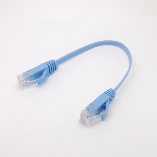 LAN-anslutningskabel RJ45 M/M 20 cm