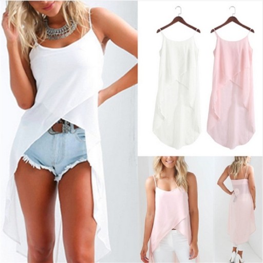 Lang sommertanktop til kvinder