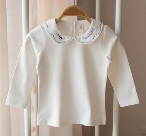 Långärmad T-shirt för tjejer T2524