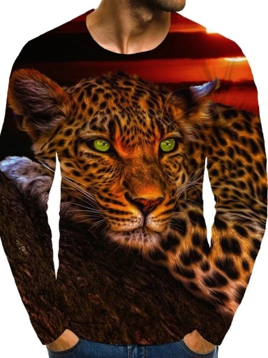 Långärmad T-shirt herr T2109