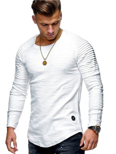Långärmad T-shirt herr