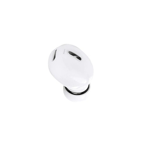 Langaton korvakuuloke puheluille ja musiikille Bluetooth 5.0 Kesto 4–4,5 tuntia Akun kapasiteetti 50 mAh Mitat 2,6 x 2,3 x 1,2 cm