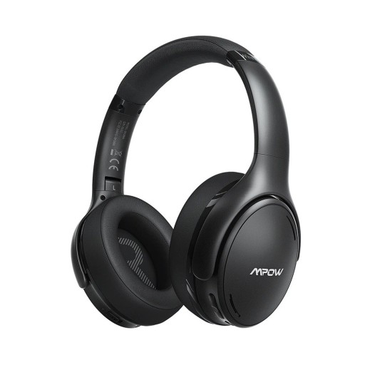 Langattomat over-ear-kuulokkeet Bluetooth 5.0:lla ja sisäänrakennetulla mikrofonilla musiikkia ja puheluja varten 3,5 mm:n liitännällä