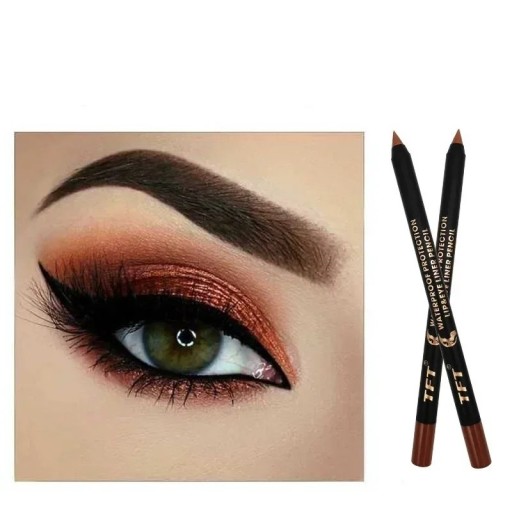 Langdurig oog- en lippotlood Waterproof eyelinerpotlood Oogpotlood Liplinerpotlood