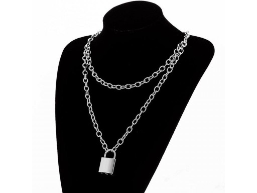 Lange damesketting met hanger