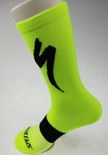 Lange Socken mit Aufdruck