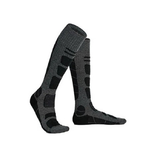 Lange sokken voor heren in de winter Ski-thermo-sokken Warme compressiesokken voor skiën in de maten 39-43