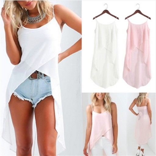 Langes Sommer-Tanktop für Damen