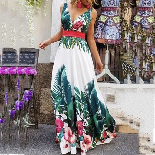 Langes Sommerkleid