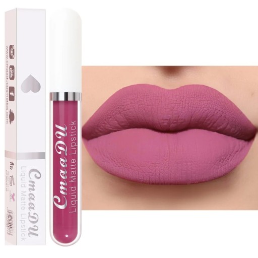 Langhoudende matte vloeibare lippenstift Langhoudende matte lippenstift Hydraterende lippenstift met mat patroon