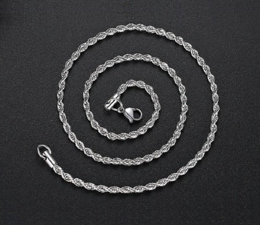 Lanț răsucit pentru bărbați