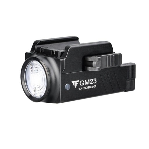 Lanterna LED reîncărcabilă GM23 800 lm Micro-USB compactă 5,2 × 3,23 × 2,53 cm lentilă optică MVB lampă de montaj