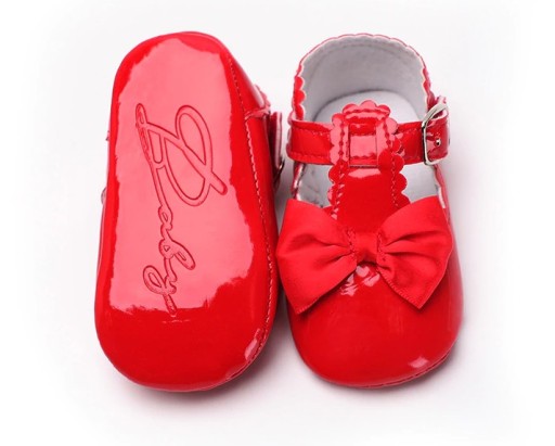 Lányok lakkozott balerina cipő A82