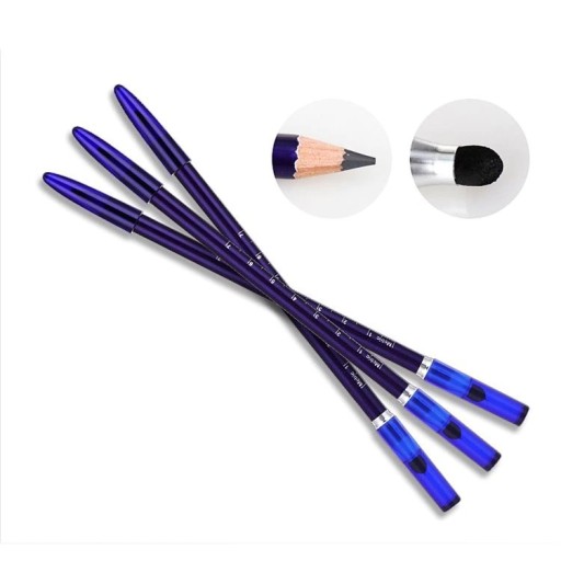 Lápis de sobrancelhas duplo