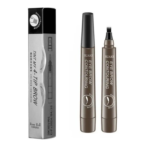 Lápis para modelar a barba e o bigode Caneta para correção e modelação da barba e do bigode Marcador à prova de água para preenchimento da barba Ferramenta para modelar a barba e o bigode