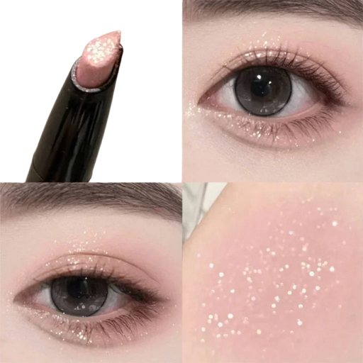 Lápiz de sombra de ojos en crema brillante Sombra de ojos en crema