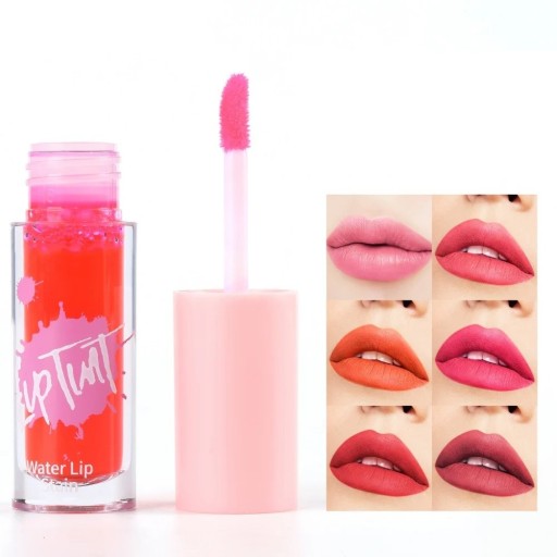 Lápiz labial líquido resistente al agua con vitamina E Color intenso Aplicación suave No se corre Aspecto natural Fácil de aplicar 5 ml