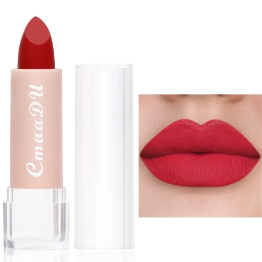Lápiz labial mate con efecto resistente al agua de larga duración Maquillaje de labios Cosméticos resistentes al agua