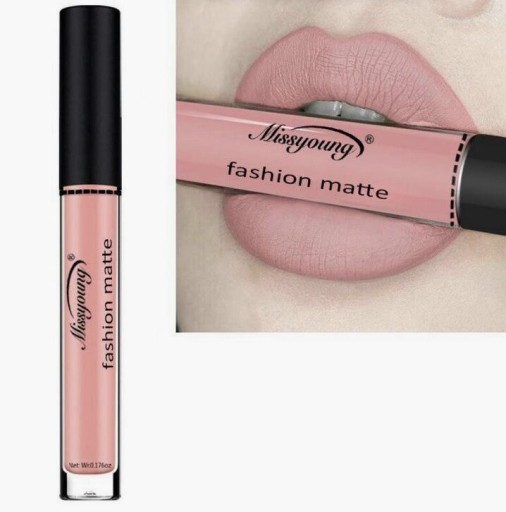 Lápiz labial mate resistente al agua