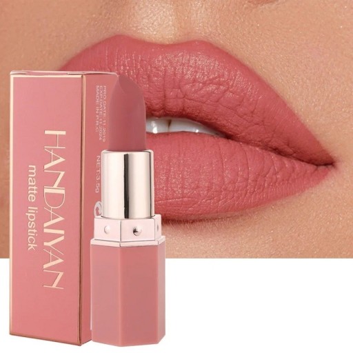 Lápiz labial mate resistente al agua con color bálsamo durante 24 horas