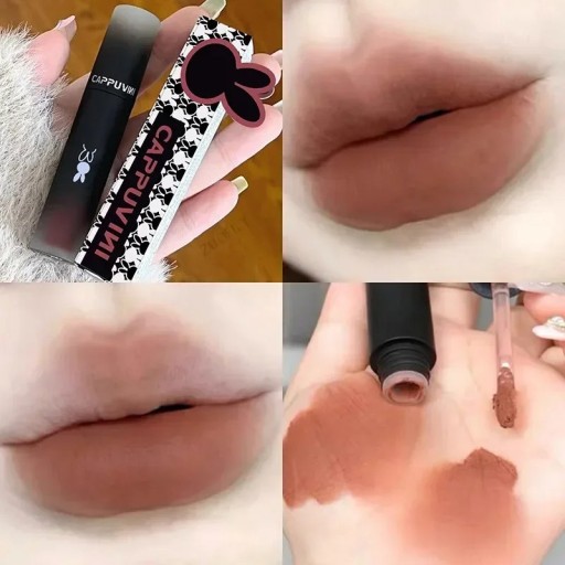 Lápiz labial mate resistente al agua Lápiz labial líquido Matte Lip Mud resistente al agua con patrón mate