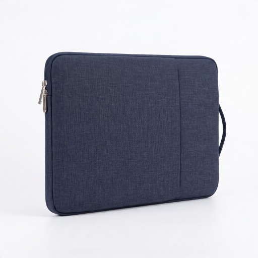 Laptophoes 15,6 tot 16 inch Met zijhandvat en zak 40 x 28 x 3 cm Pluche voering Voor MacBook Pro 16