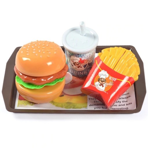 Lasten hampurilaismenu 4 kpl