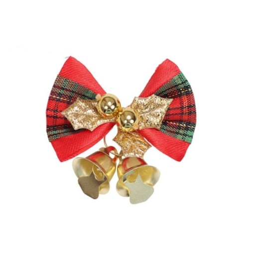 Lazos navideños con cascabeles 2 uds.