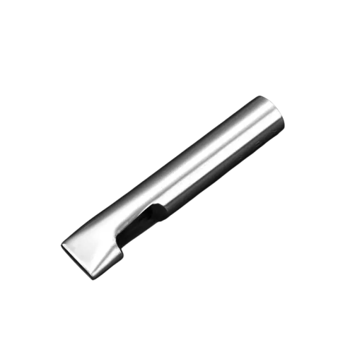 Leather Hole Punch 4x20 mm Oval Cut from Hardened Steel for Large Holes in Leather, Canvas and Rubber Professional Hand Punching Tool