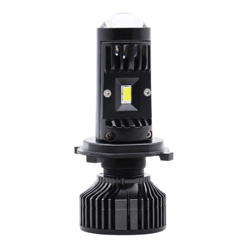 LED-autolamppujen sarja 2 kpl Y10 Pro H4 9003 HB2 30 W 12 V 6000 K Valkoinen valo Mini projektorilasi Lähivalo ja kaukovalo Auton ajovalaisimiin